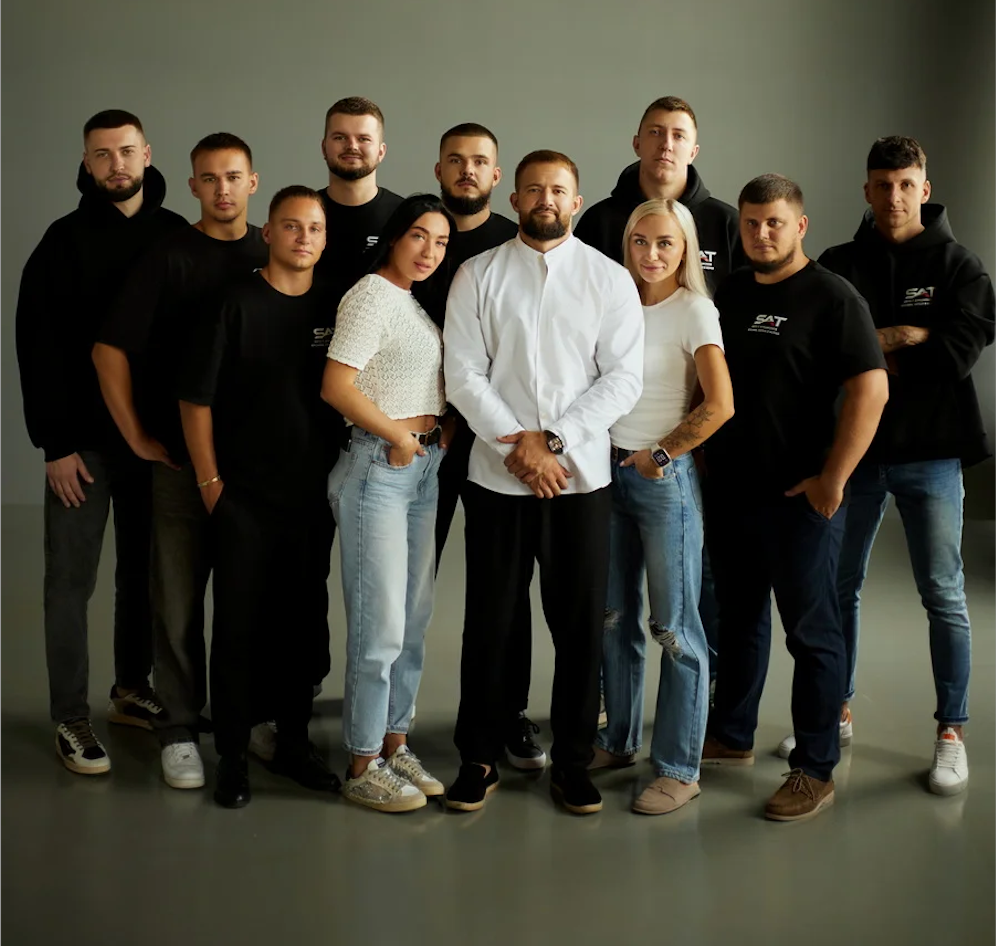 Команда Sakura Auto Trade в полном составе